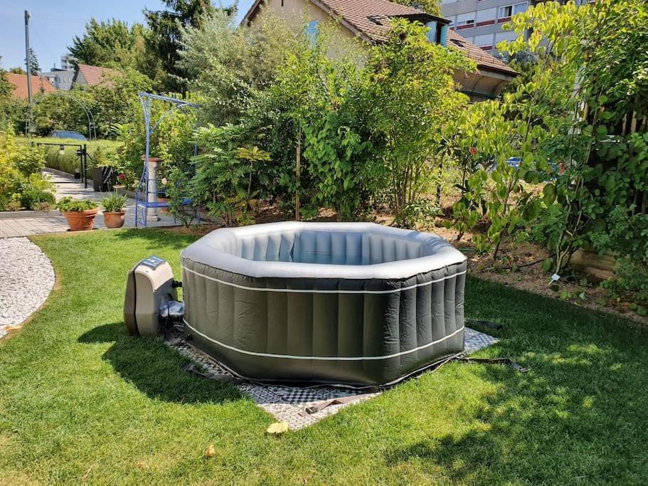 Appartement Dans Un Jardin ジュネーブ エクステリア 写真